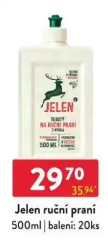 Qanto Jelen ruční praní nabídka