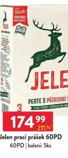 Qanto Jelen prací prášek 60PD nabídka