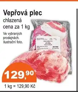 COOP DISKONT Vepřová plec nabídka