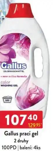 Qanto Gallus prací gel nabídka