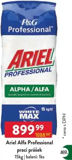 Qanto Ariel Alfa Professional prací prášek nabídka