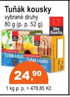 COOP DISKONT Tuňák kousky nabídka