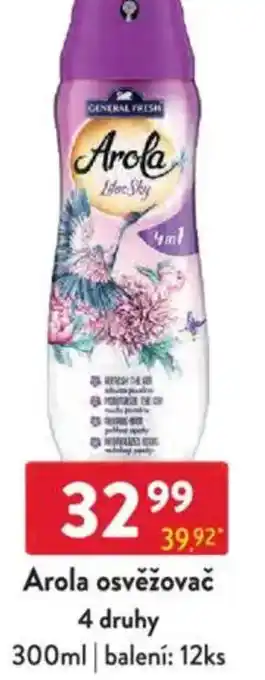 Qanto Arola osvěžovač nabídka