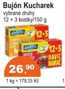 COOP DISKONT Bujón Kucharek nabídka