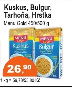 COOP DISKONT Kuskus, Bulgur, Tarhoňa, Hrstka nabídka