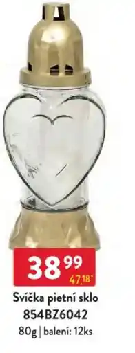 Qanto Svíčka pietní sklo 854BZ6042 nabídka