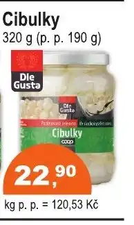 COOP DISKONT Cibulky nabídka