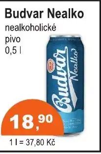 COOP DISKONT Budvar Nealko nabídka