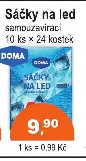 COOP DISKONT Sáčky na led nabídka