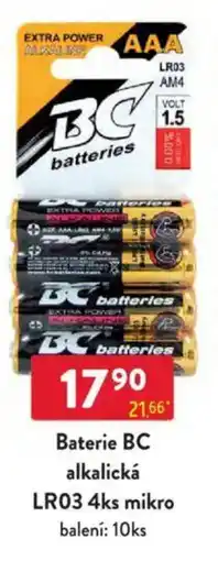 Qanto Baterie BC alkalická LR03 mikro nabídka