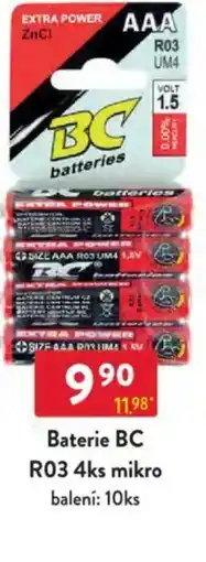 Qanto Baterie BC R03 mikro nabídka