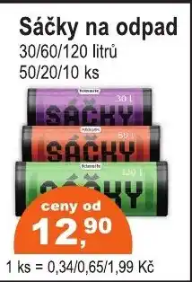COOP DISKONT Sáčky na odpad nabídka