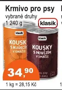 COOP DISKONT Krmivo pro psy nabídka