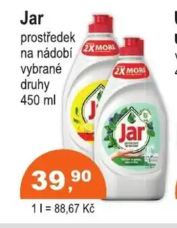 COOP DISKONT JAR prostředek na nádobí nabídka