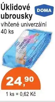 COOP DISKONT Úklidové ubrousky nabídka