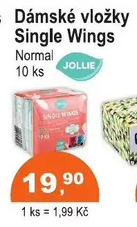 COOP DISKONT Dámské vložky Single Wings nabídka