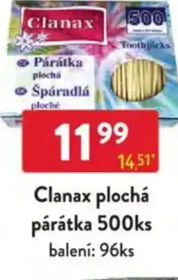 Qanto Clanax plochá párátka nabídka