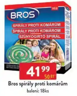 Qanto Bros spirály proti komárům nabídka