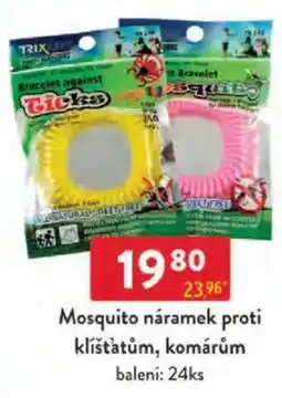 Qanto Mosquito náramek proti klíšťatům, komárům nabídka