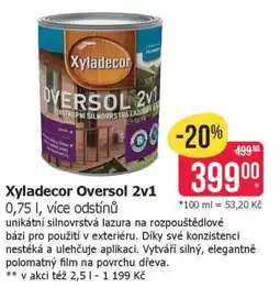 Teta Xyladecor Oversol 2v1 nabídka
