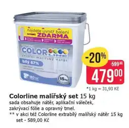 Teta Colorline malířský set 15 kg nabídka