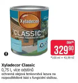 Teta Xyladecor Classic nabídka
