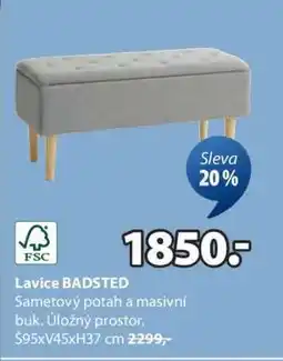 JYSK LAVICE BADSTED nabídka