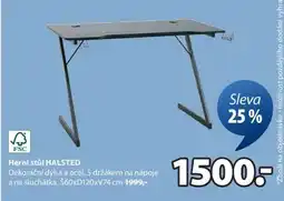 JYSK HERNÍ STŮL HALSTED nabídka