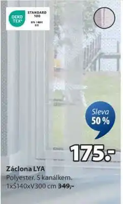 JYSK ZÁCLONA LYA nabídka