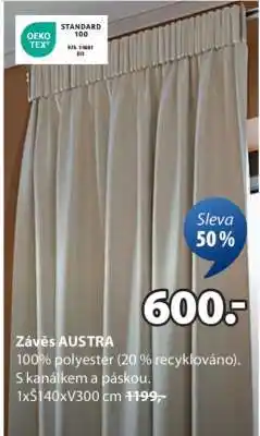 JYSK ZÁVĚS AUSTRA nabídka