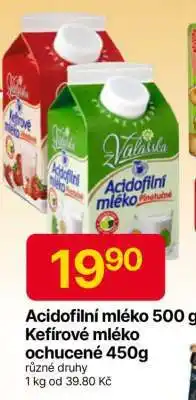 Hruška Acidofilní mléko 500 g, Kefírové mléko ochucené 450g nabídka