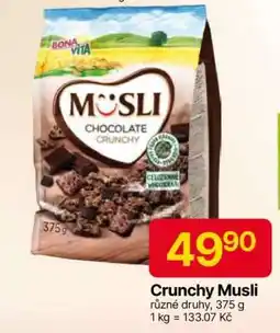 Hruška Crunchy Müsli nabídka