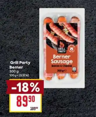 Billa Grill Party Berner nabídka