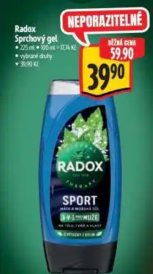 Albert Radox sprchový gel nabídka
