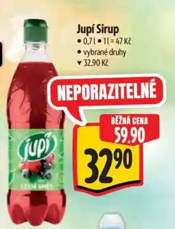 Albert Jupí sirup nabídka