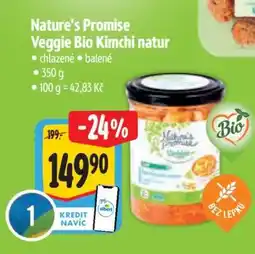 Albert Nature’s Promise Veggie Bio Kimchi natur nabídka