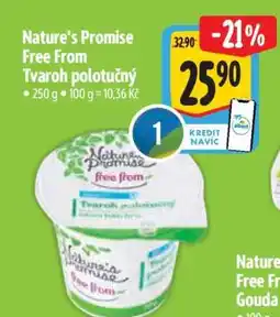 Albert Nature’s Promise Free from Tvaroh polotučný nabídka