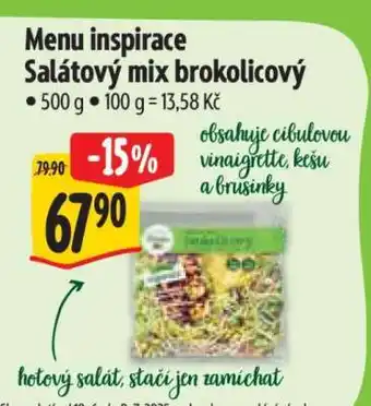 Albert Menu inspirace Salátový mix brokolicový nabídka