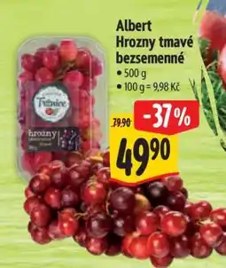 Albert Albert Hrozny tmavé bezsemenné nabídka