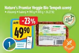 Albert Nature’s Promise Veggie Bio Tempeh uzený nabídka