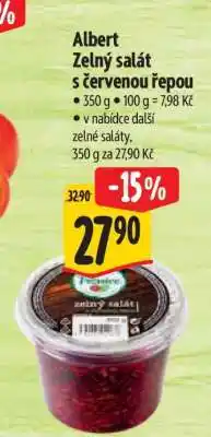 Albert Albert Zelný salát s červenou řepou nabídka