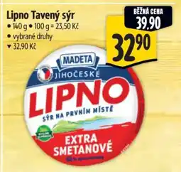 Albert Lipno tavený sýr nabídka