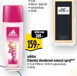 Albert adidas Dámský deodorant natural sprej nabídka