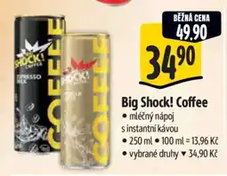 Albert Big Shock! Coffee nabídka