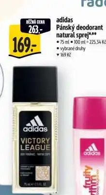 Albert adidas Pánský deodorant natural sprej nabídka