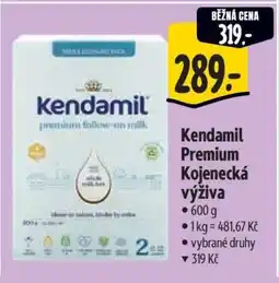 Albert Kendamil Premium Kojenecká výživa nabídka
