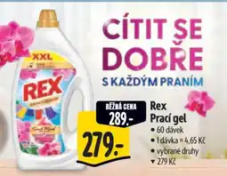 Albert Rex prací gel nabídka