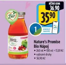 Albert Nature’s Promise Bio Nápoj nabídka