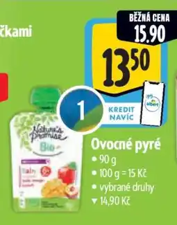 Albert Ovocné pyré nabídka