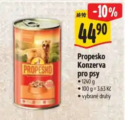Albert Propesko Konzerva pro psy nabídka